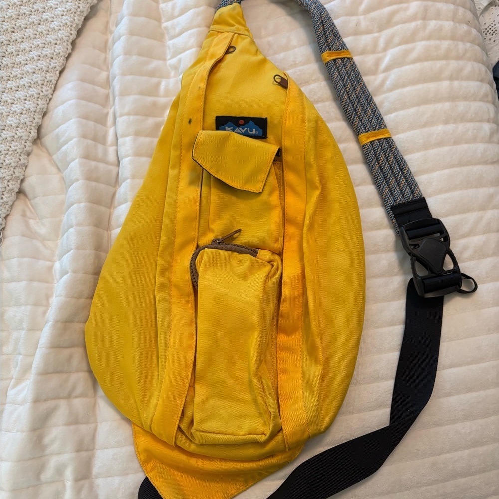 Kavu Yellow Sling Bag